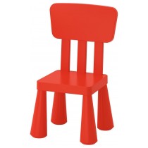 стул детский красный