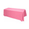Скатерть овальная розовая 3,2*2,3м