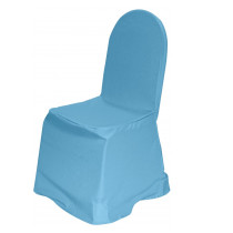 Чехол для стула голубой