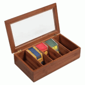 Коробка деревянная для чая в аренду