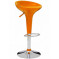 Стул барный оранжевый