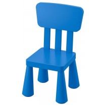 стул детский синий